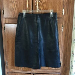 Leather Skirt